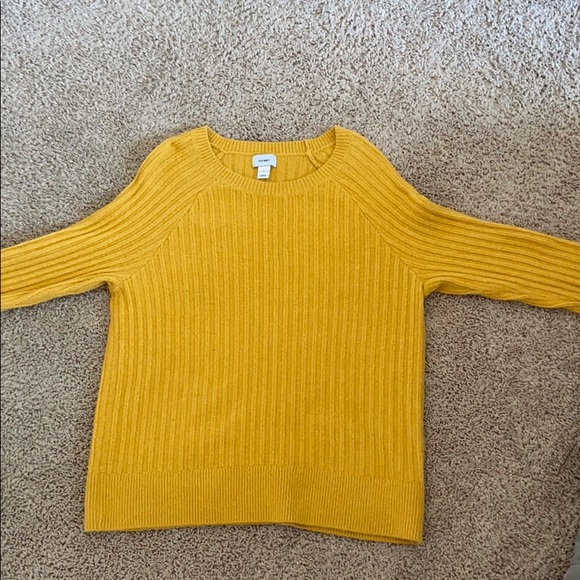 Mustard Yellow Old Navy Sweater - Picture 2 of 3